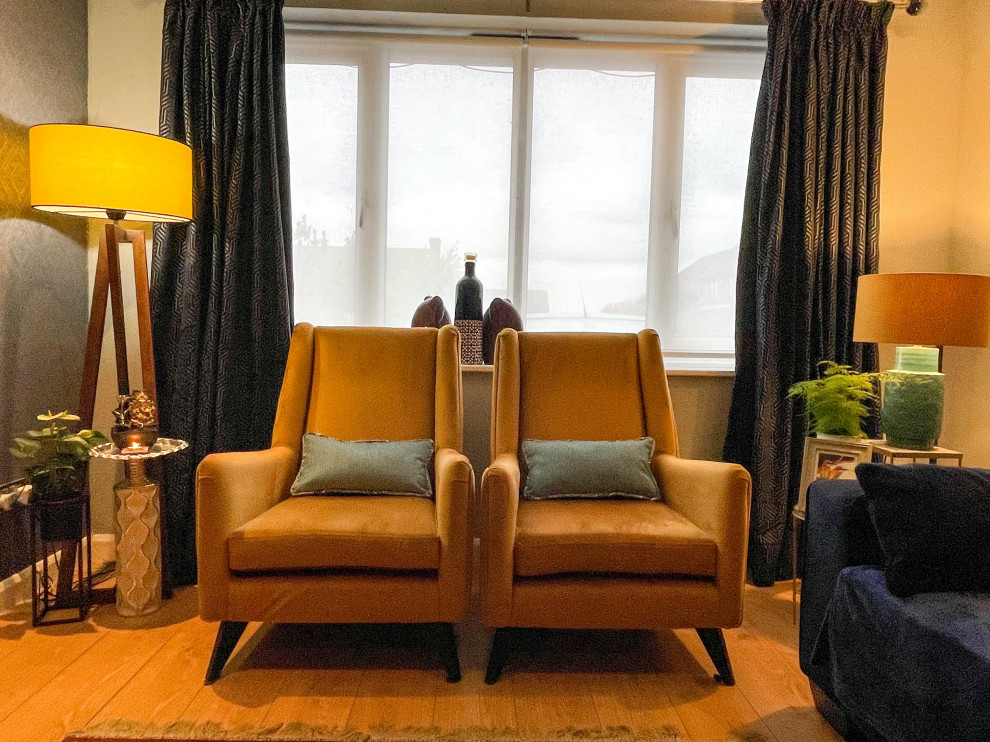Indian inspired cozy Living room