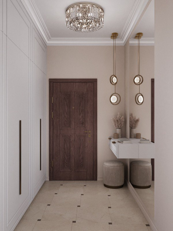 Первый этаж коттеджа