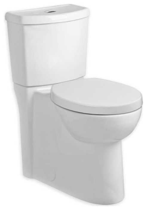 American Standard Dual Flush Right Height Elongated 1.1/1.6gpf Toilet ...