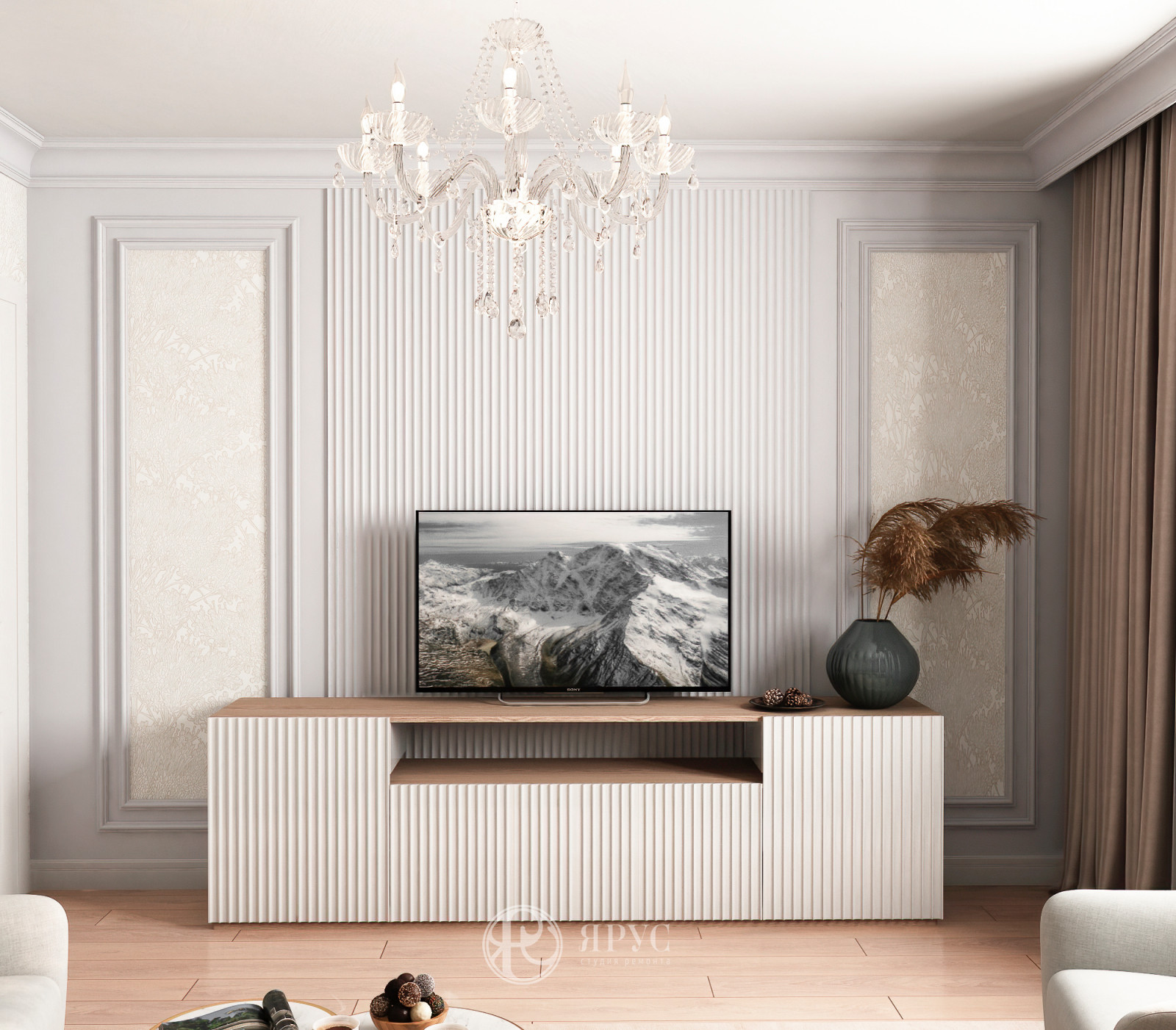 Дизайн интерьера двухкомнатной квартиры