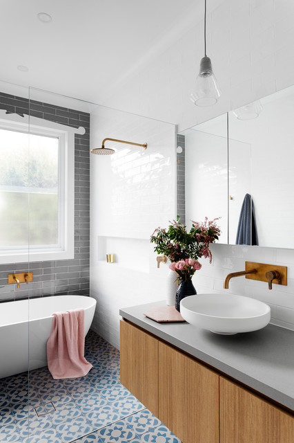 Preston - Project 1 contemporary-bathroom