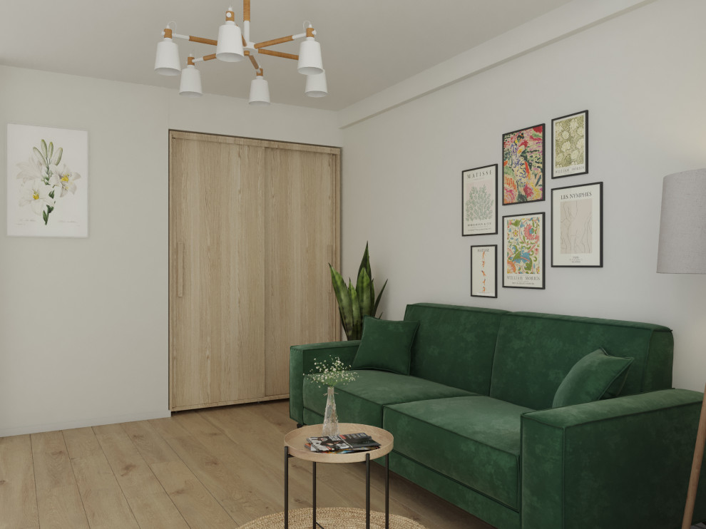 Визуализация бюджетной квартиры (45 м кв) на продажу в г. Санкт-Петербург