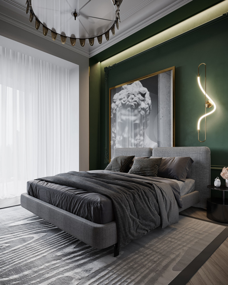 проект интерьера квартиры 150м2 Колков С.С., Камнев М.В. 2020г.