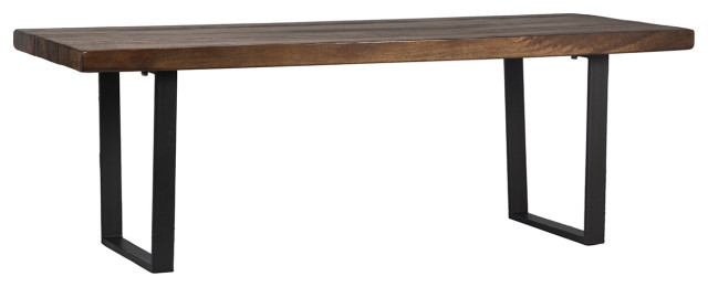 Warka Mango Wood and Iron Dining Table