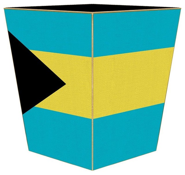 Bahamas Flag Wastepaper Basket