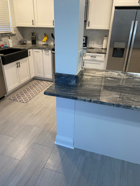 Kitchen Counters in Thunderstorm contemporary-kitchen