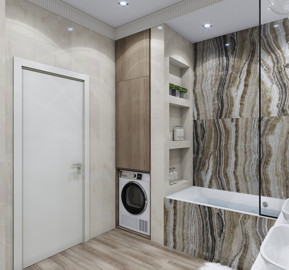 Квартира для семьи в современном стиле