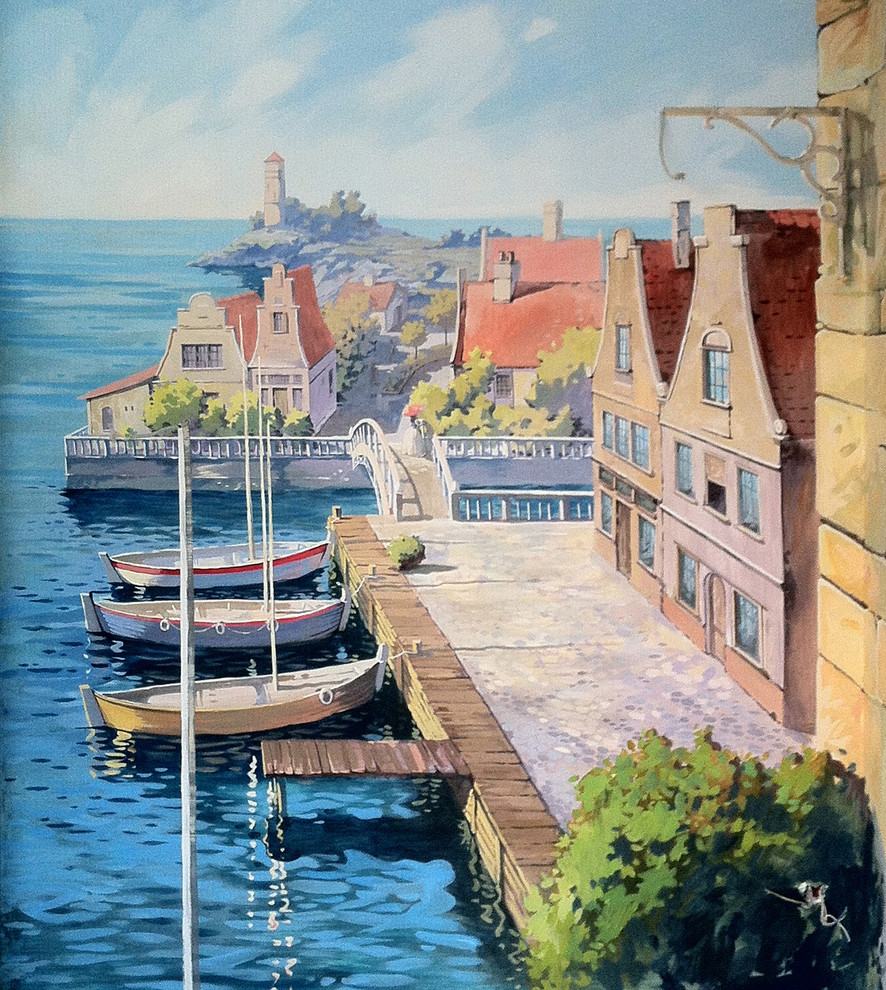 Роспись стены в квартире