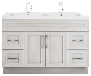 Elbert 2-Door Double Sink Bathroom Vanity, Meadows Cove, 48"