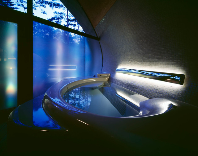 Shell modern-badezimmer