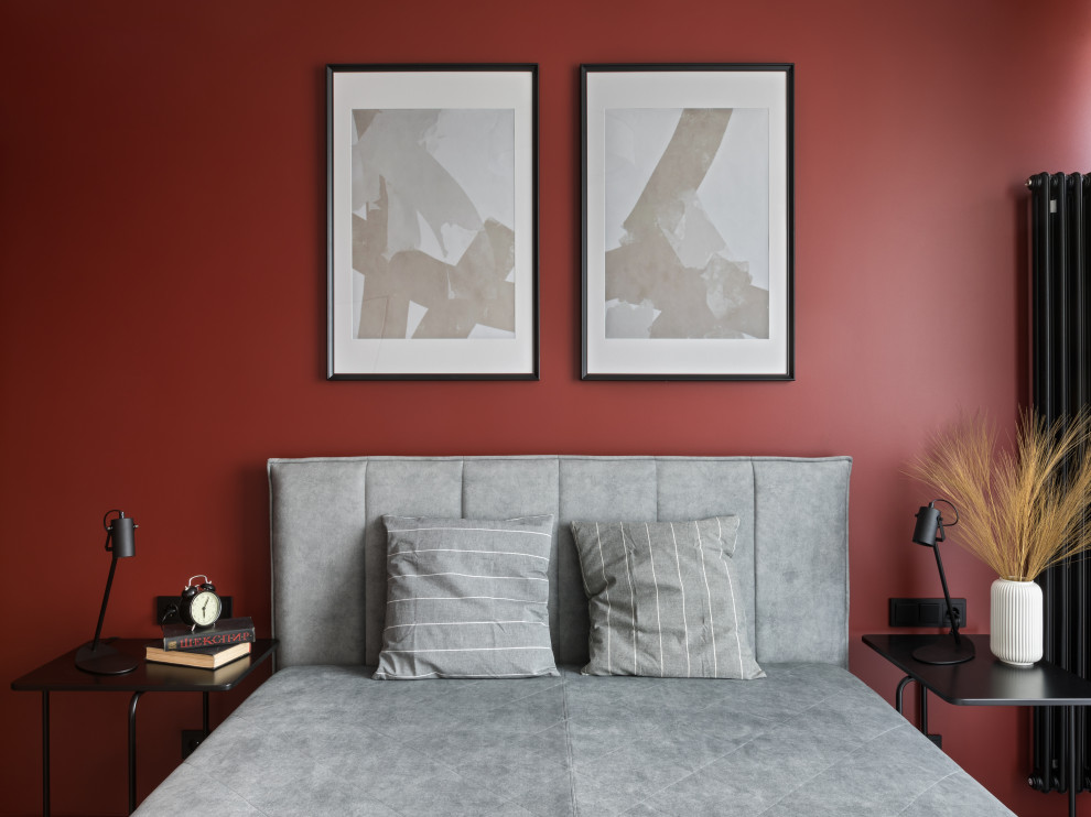 Цветовой минимализм в арендной квартире .