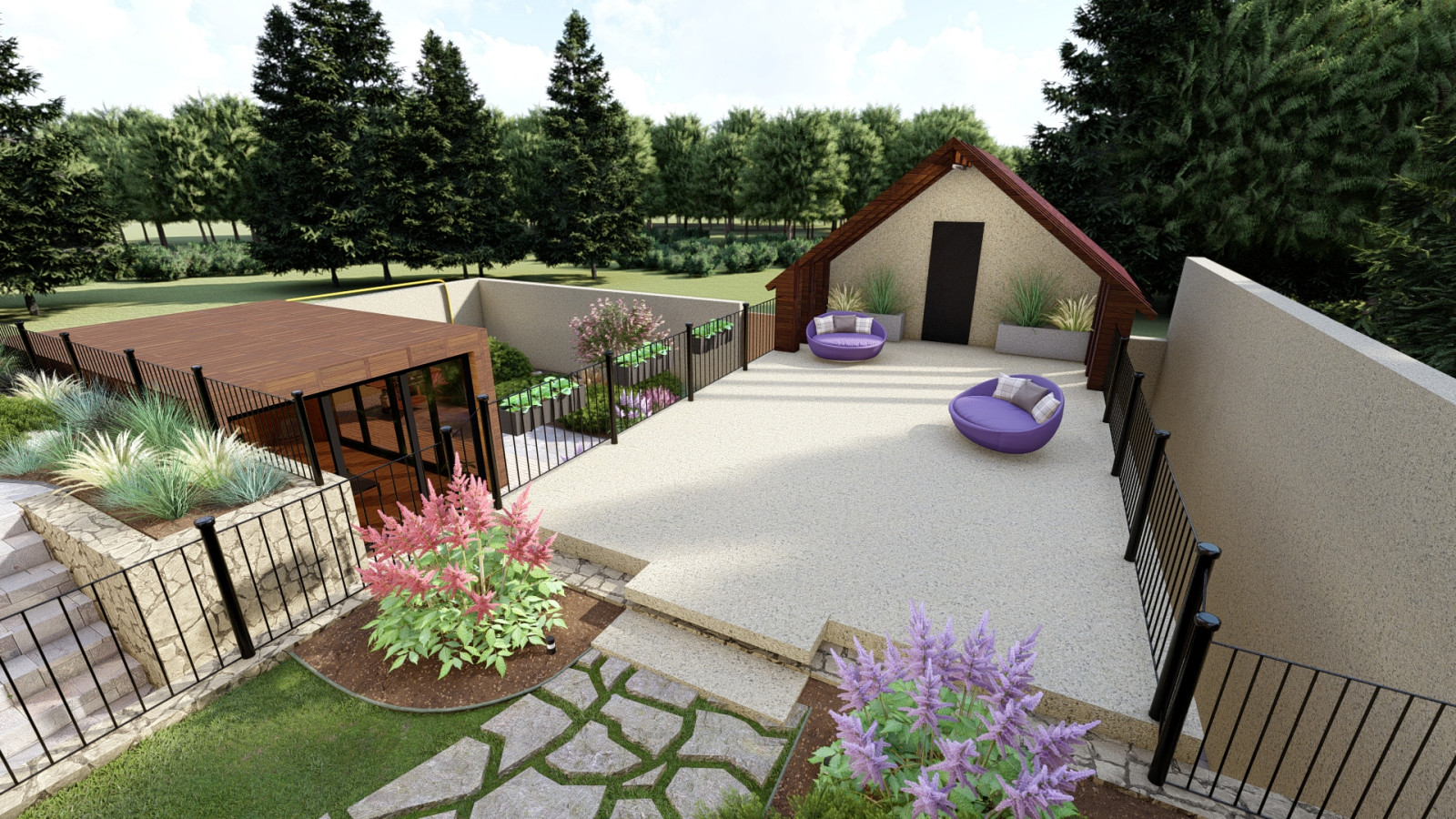 Ландшафтный дизайн в г. Новороссийске