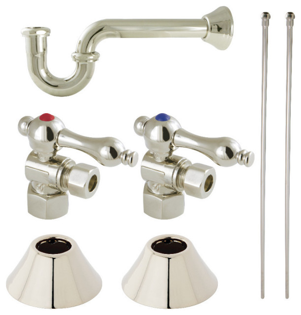 CC43106LKB30 Traditional Plumbing Sink Trim Kit, Polished Nickel ...