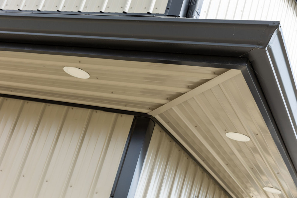 Metal Siding Garage Columbus by Buckeye Metal Sales Houzz