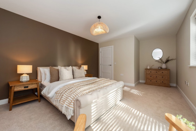 Warm Double Bedroom - Forest Edge - New Forest modern-bedroom
