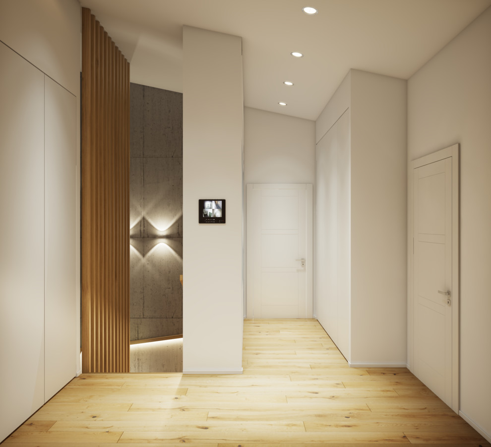 Дизайн проект двухуровневой квартиры 166м2 на ул. Маленковская