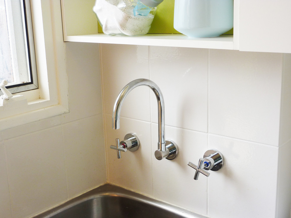 New Laundry Taps Contemporary Laundry Room Adelaide By