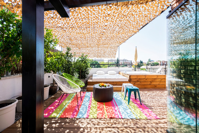 &Aacute;tico en Angelita Cavero trendy-terrasse