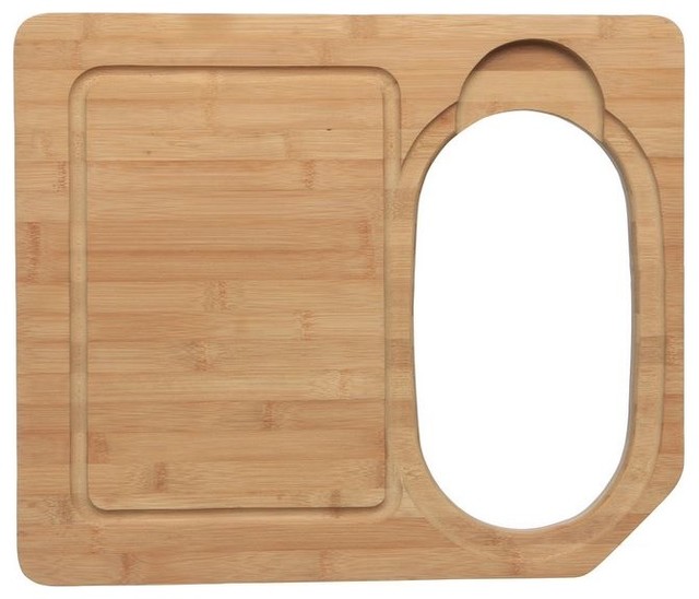 Ukinox CC760HW Wood Cutting Board and Colander