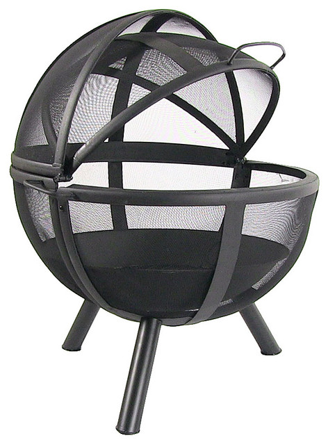 Sunnydaze Flaming Ball Fire Pit 29 Diameter Sphere