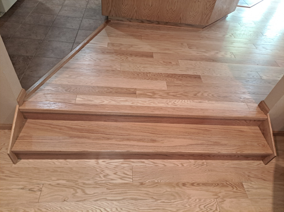 Wamego | New Wood Stairs and Flooring