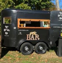 Horse Trailor into Custom Bar on Wheels