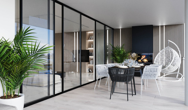 Breeze contemporaneo-terraza-y-balcon