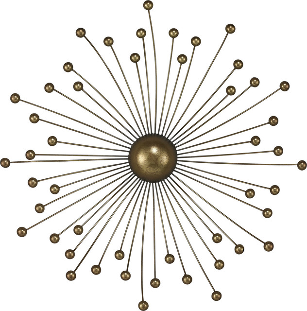 Sterling Industries Withington 24x24 Abstract Starburst Wall Decor