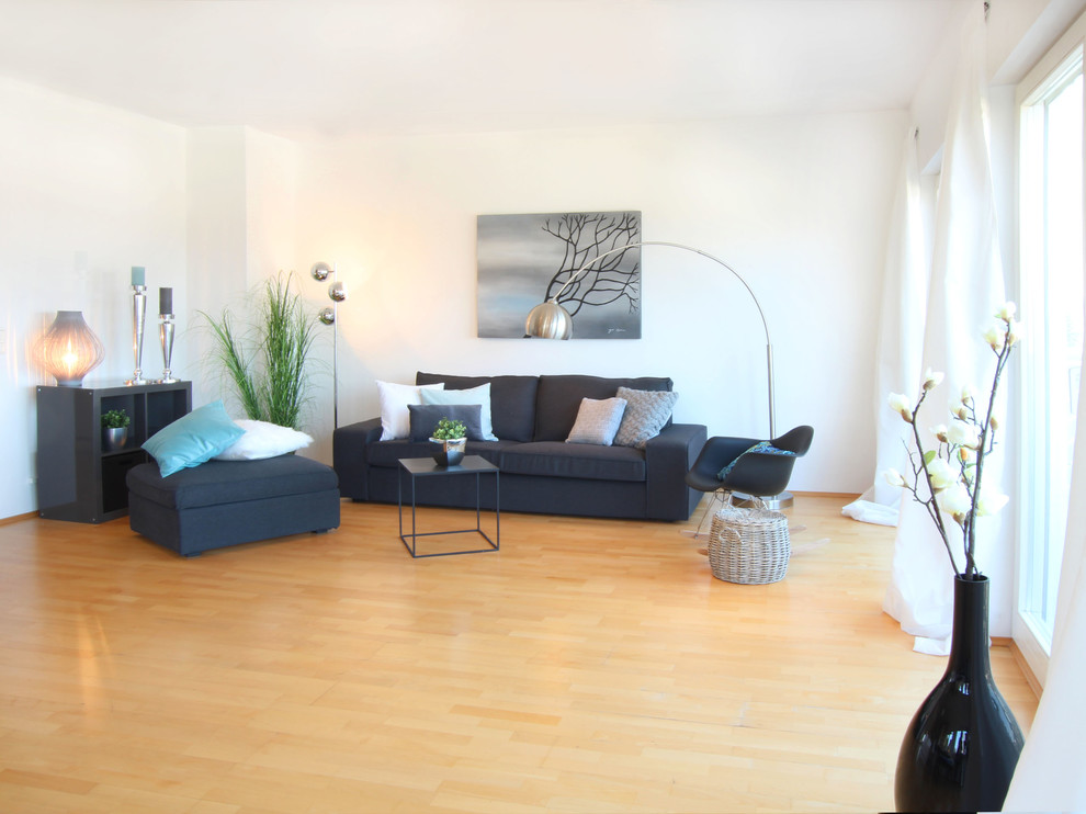 Modernes Wohnzimmer in München