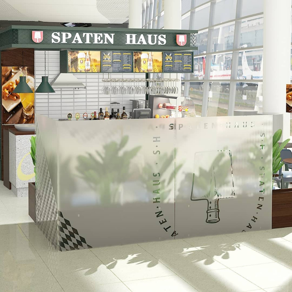 Мы разработали современный дизайн острова «SPATEN HAUS» для Международного аэроп