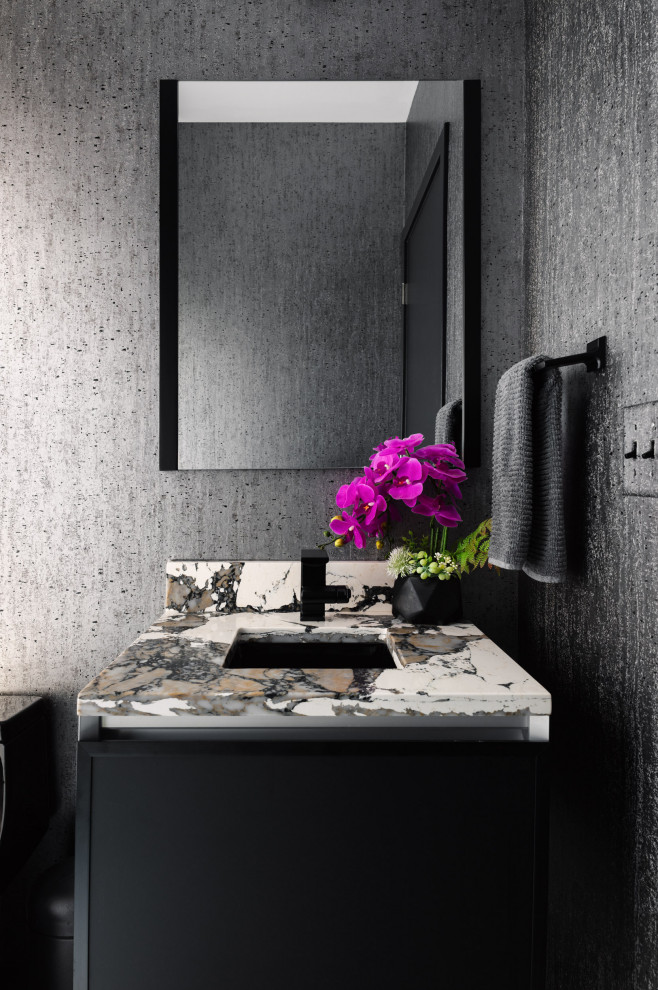 Foundry House - Contemporary - Powder Room - Baltimore - by Tessea ...