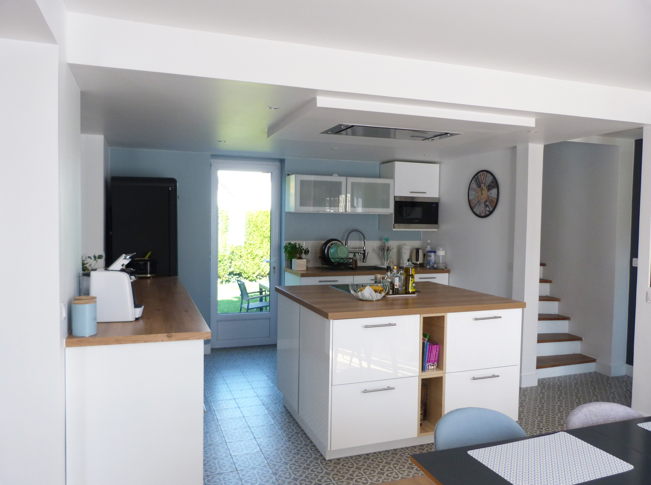 Réaménagement d'un rez-de-chaussée d'une maison individuelle