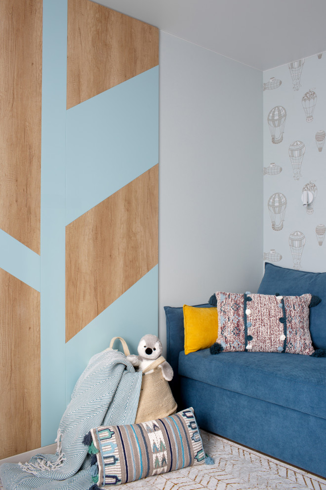 This is an example of a scandinavian kids' room in Other.