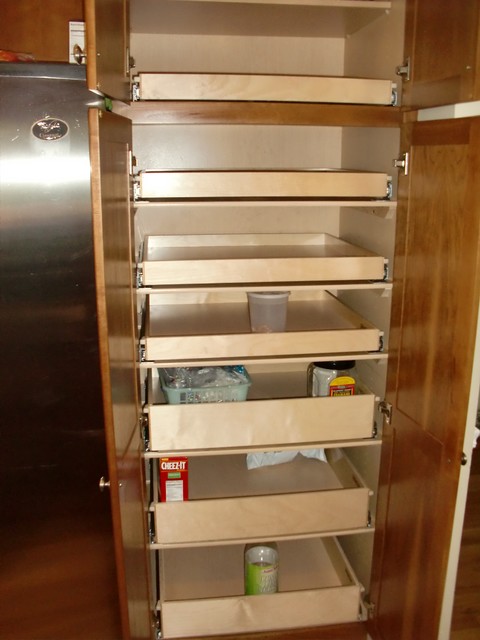 Cabinet Pantry Pull Out Shelves Boston By Shelfgenie Of