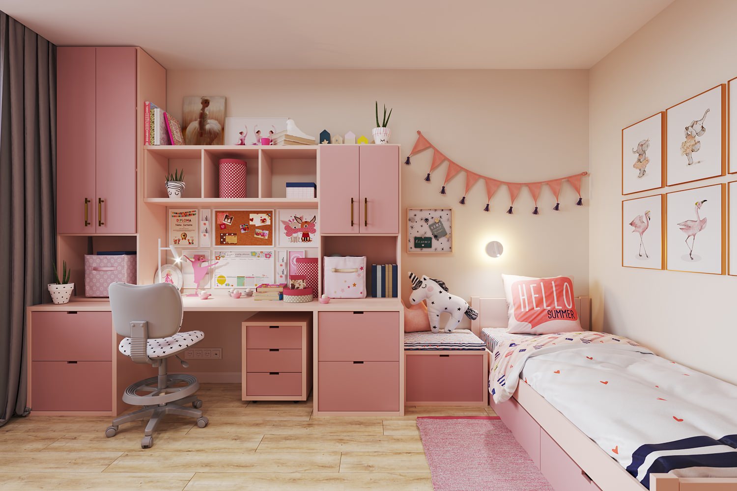 Яркая квартира в ЖК Рубин