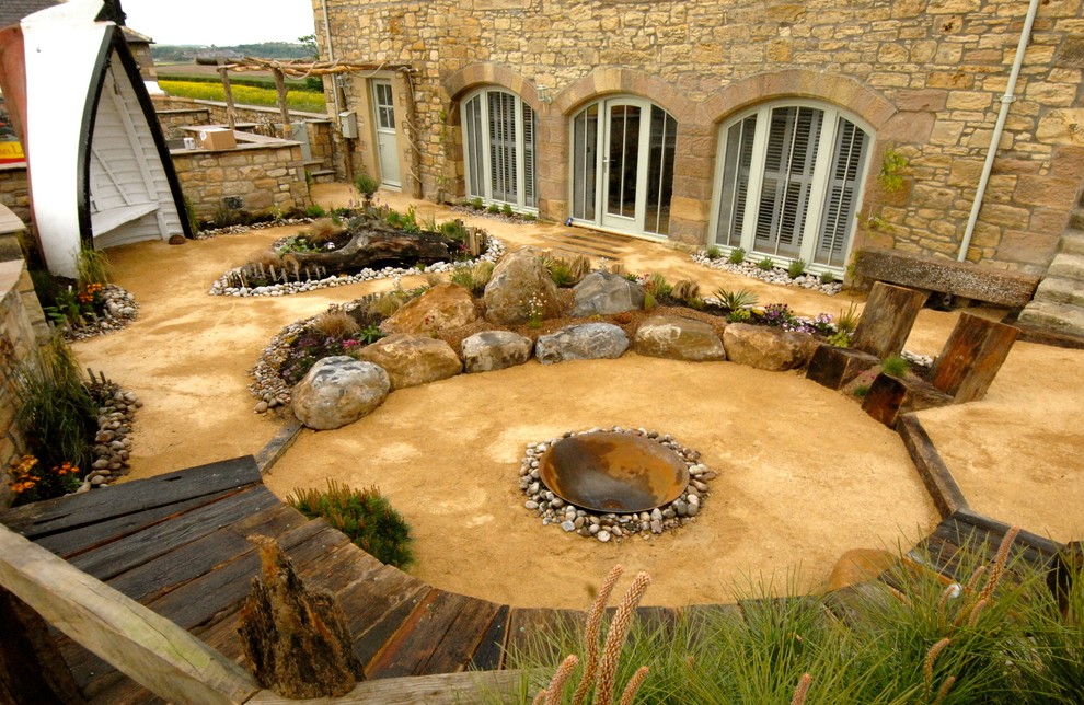 Photo of a beach style garden in Other.