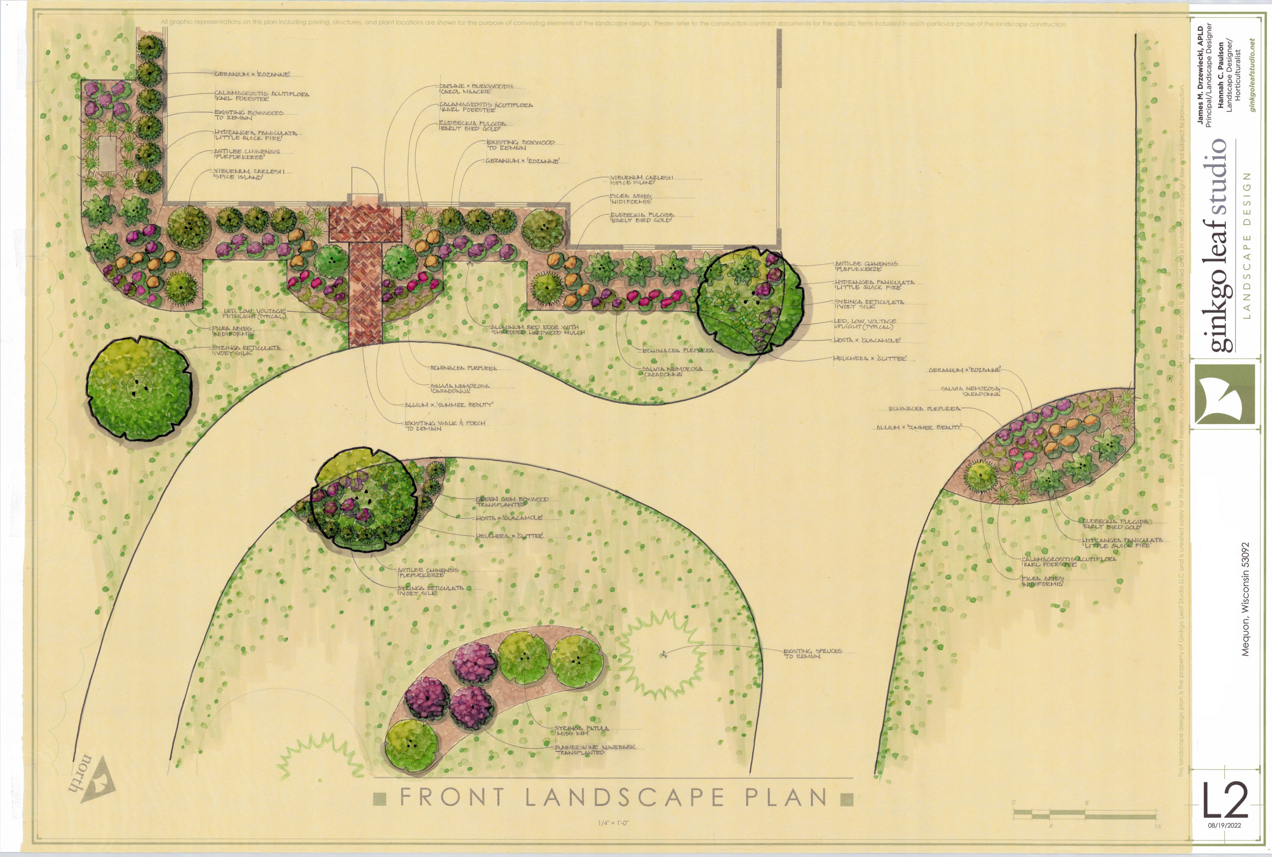 Traditional Landscape Makeover - Mequon, WI