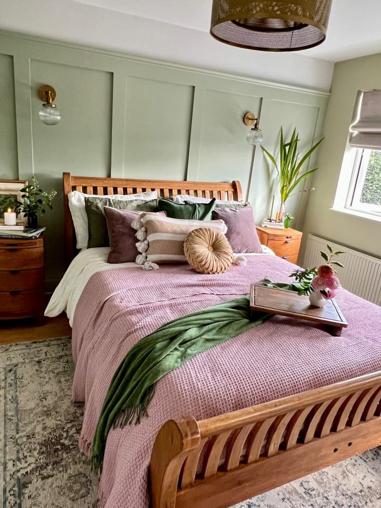 Photo of an eclectic bedroom in Dublin.