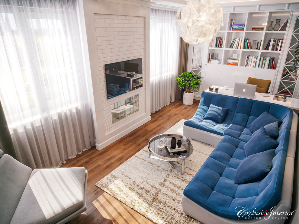 Визуализация гостиной