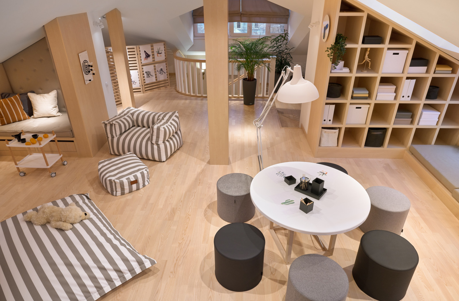 Мансарда для детей. Дизайнер Татьяна Виталина. Публикация AD