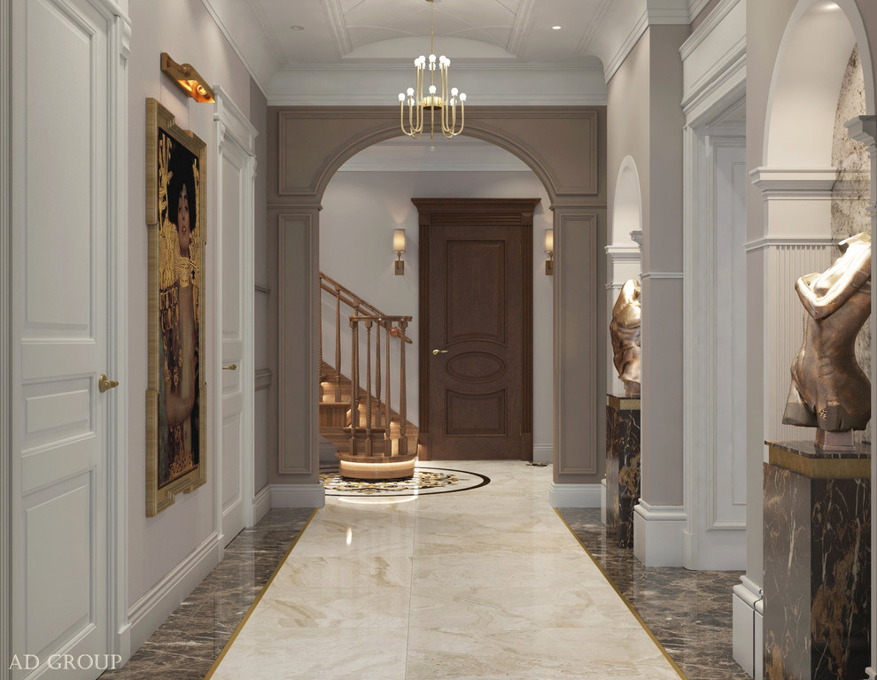 Загородный дом в стиле современная классика