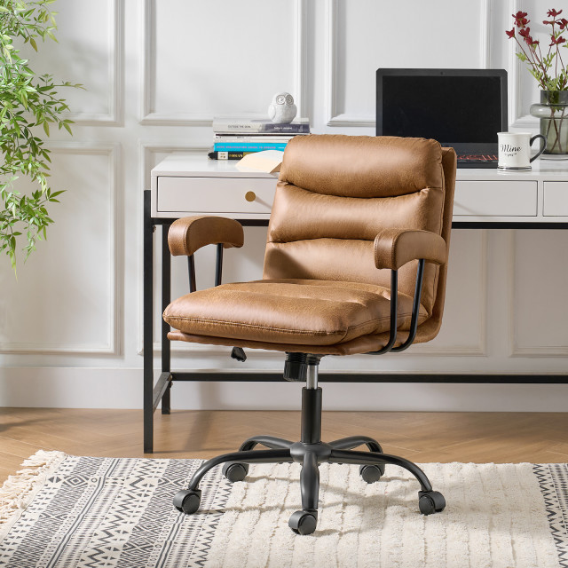 Swivel Task Home Office Modern Ergonomic Chair - Contemporary - Office ...