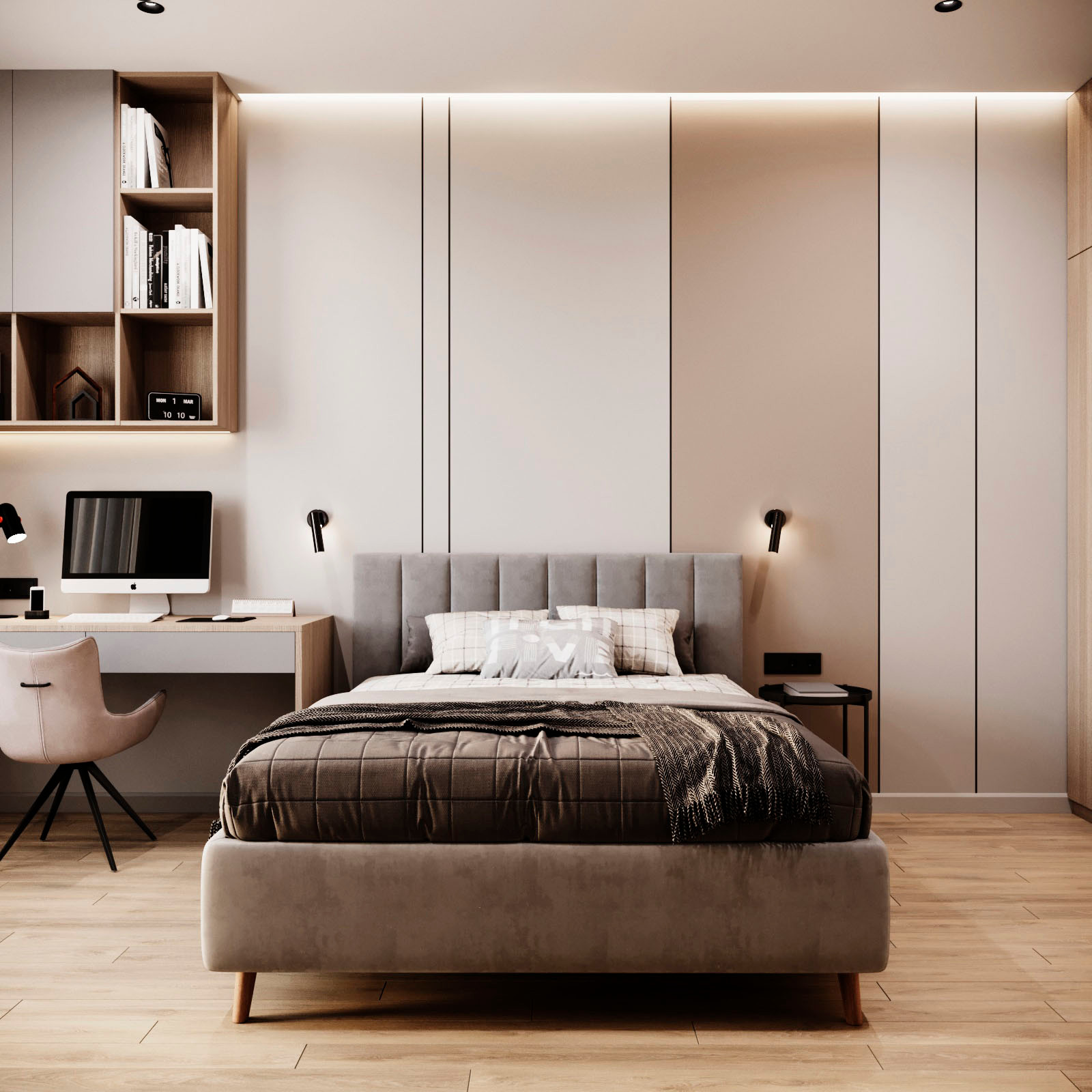 Проект квартиры в ЖК"Б57"