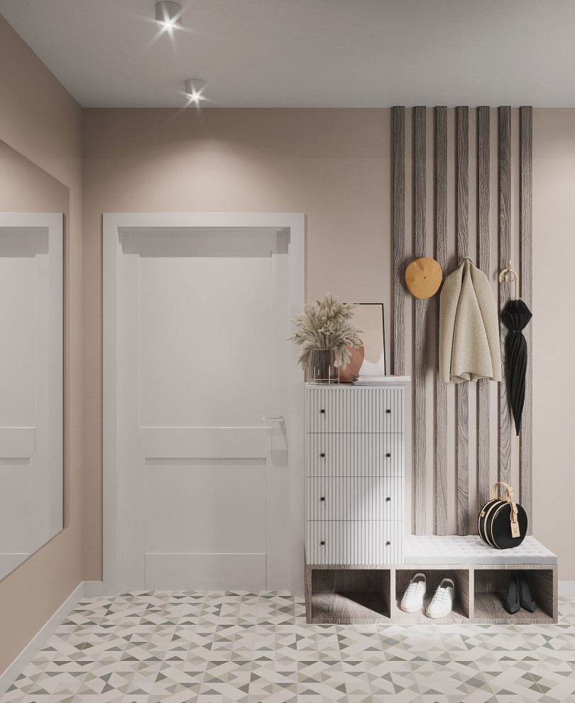 Кухня-гостиная-прихожая