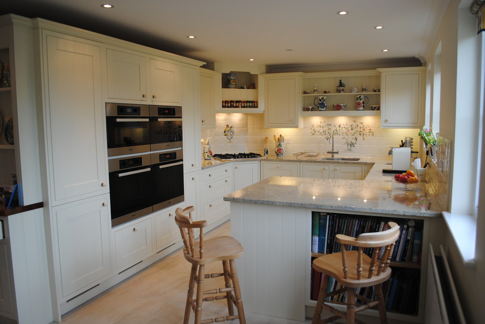 Traditional kitchen in Hampshire.