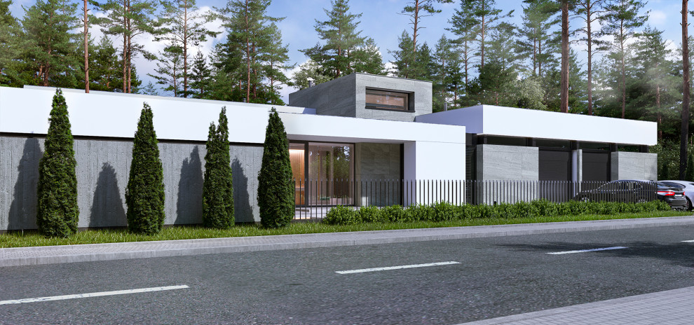 Частный дом в стиле "Хай-тек"