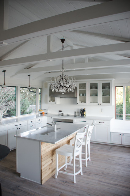 Vashon Island Kitchen Remodel nyklassisk-koekken