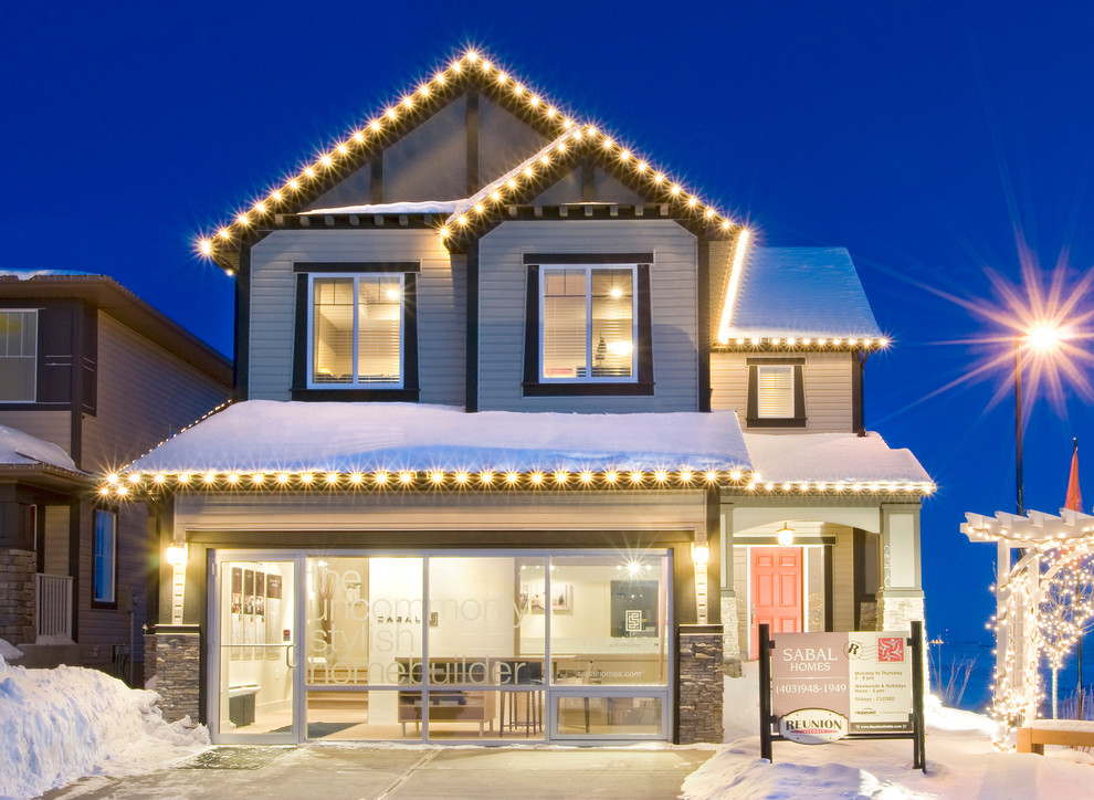 Traditional exterior in Calgary.