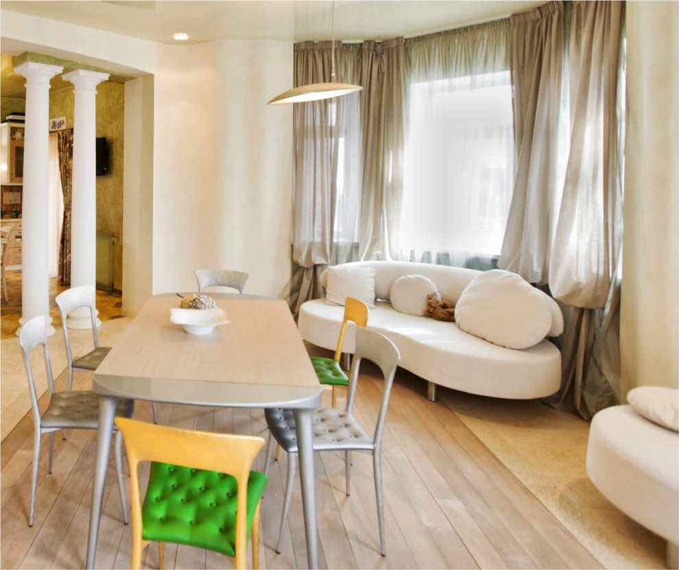 Загородный дом в стиле Фьюжн