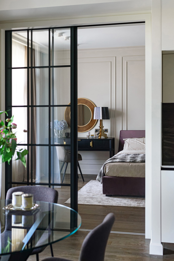 Вид на спальню. Двухкомнатная квартира 89 м.кв г.Новосибирск